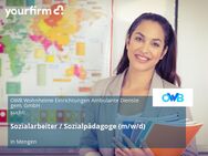 Sozialarbeiter / Sozialpädagoge (m/w/d) - Mengen