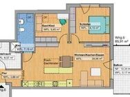 Mitten in Zentrum - Exklusive Dachgeschoss-Wohnung im Neubau - Körle
