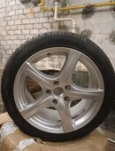 4 x Komplettrad - Winterreifen von Hankoon mit Borbet-Alufelgen, gebraucht in sehr gutem Zustand in 50825