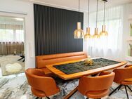 Exklusive Designerwohnung: Frisch sanierte, vollmöblierte 3-Zimmer Wohnung mit Balkon und Garage - Ettlingen