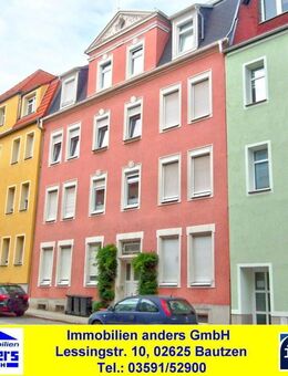 Moderne 1-Raum-EG-Wohnung mit EBK und Terrasse in Bautzen - Bautzen