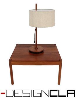 wie neu! DOMUS Danish Mid Century Teak Tischlampe Vintage Tischleuchte m. verstellbar. Lampenschirm - Hamminkeln Zentrum