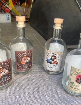 4 Bad Spencer und Terence Hill Flaschen - Heide