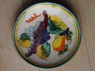 Keramik Teller 20 cm Früchte handgemalt Meran Deko 4,- - Flensburg