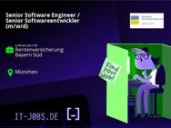 Senior Software Engineer / Senior Softwareentwickler (m/w/d) - München