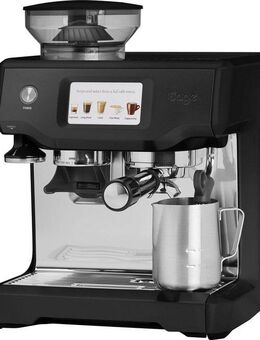 Sage Espressomaschine the Barista Touch, SES880BTR, Black Truffle