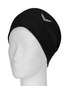 Trigema Strickmütze TRIGEMA Mütze mit reflektierendem Logo (1-St)