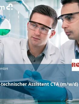 Chemisch-technischer Assistent CTA (m/w/d) - Werne