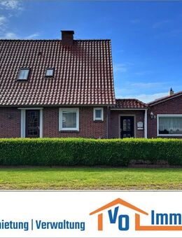 Schnuckeliges Einfamilienhaus mit Küche, Garage und Garten in Wiesmoor-Marcardsmoor - Wiesmoor
