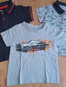 zwei Poloshirts und ein T-shirt für Jungs Gr.86/92 von Lupilu in 53639