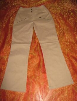 NEU * 70er Jahre * Coachella * Festival * Hippie * Marlene- Style * Schlag * Hose "Heine * Elements" K.- Gr. 17 * 34- 36/ XS- S * caramél- beige * - Riedlingen
