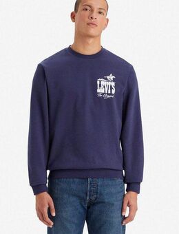 Levi's® Sweatshirt STANDARD GRAPHIC CREW BLUES