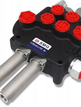 2-ABTEILIGER HYDRAULIKVERTEILER 80L 1-WEGE-SCHWIMMERTEIL MIT VERRIEGELUNG (K16 8) DRUCKBUCHSE schwimmend - Wuppertal