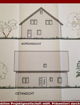 ** Neuwertige Dachgeschosswohnung mit Gartenanteil ** - Nottensdorf