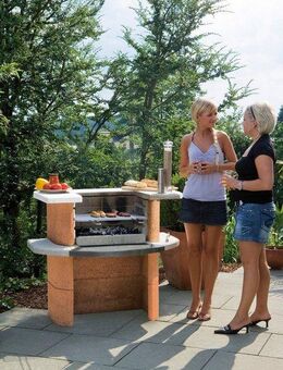 Buschbeck Holzkohlegrill Grillbar Rica, BxTxH: 110x65x93 cm