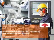 Maschineneinrichter für CNC / Zerspanung Bearbeitungszentren (m/w/d) - Wuppertal
