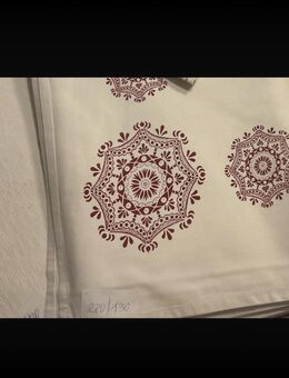 Große Tischdecke mit winterlichen Motiven - Tettnang