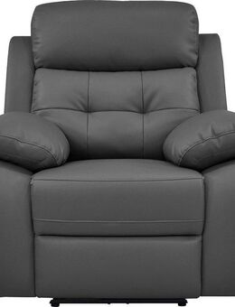 Home affaire Relaxsessel Lannilis mit Liegefunktion, Fernsehsessel, mit manueller und elektrischer Relaxfunktion, grau