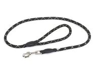 JULIUS-K9 IDC® Tau-Leine - 120 cm lang, Ø 10 mm, schwarz