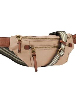 camel active Bauchtasche Bari, aus hochwertigem matten Nylon mit gestreiftem Gewebeband