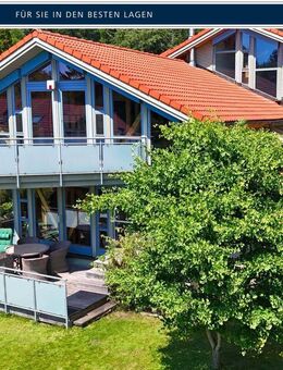 Gelebte Nachhaltigkeit und Privatsphäre fußläufig zum See. - Wörthsee