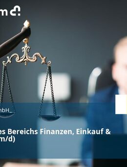 Leitung des Bereichs Finanzen, Einkauf & Recht (w/m/d) - Essen