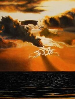 Kunsthandel Gennep -"Sonnenuntergang Slufter Strand 1" - Kleve Zentrum