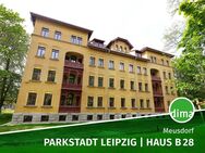 Erstbezug in der Parkstadt: mit Loggia + Balkon, Gäste-WC, Stellplatz, Keller, Aufzug u.v.m. - Leipzig