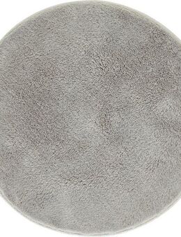 Andiamo Badematte Florida, Höhe 23 mm, rutschhemmend beschichtet, fußbodenheizungsgeeignet, schnell trocknend, Polyester, rund, Uni Farben, besonders weich, auch als 2er Set erhältlich