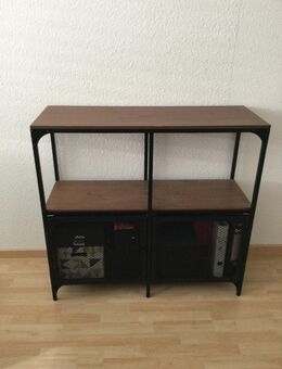 FJÄLLBO Regal, schwarz, 100x95 cm - Gröbenzell