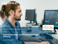 Digitalisierungs- und Prozessmanager (m/w/d) - Herbolzheim