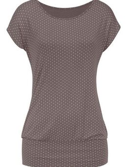 LASCANA Longshirt mit breitem Bund aus weichem Viskose-Stretch