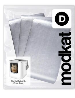 Modkat XL Katzentoilette - Streu-Einsatz Front 3er