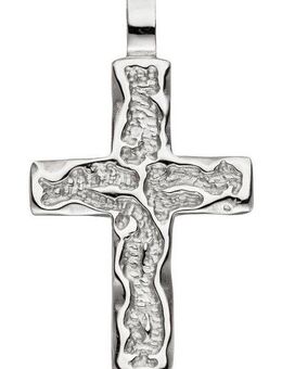 JOBO Kreuzanhänger Anhänger Kreuz, 925 Silber