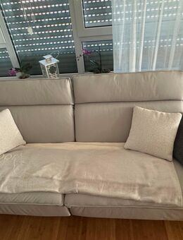 Himolla 3-SITZER-SOFA Echtleder Beige + 2,5 -SITZER - - Schorndorf Zentrum