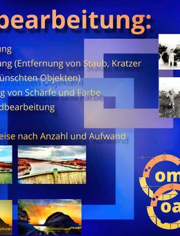 Fotodigitalisierung und Auffrischen alter Fotos - München