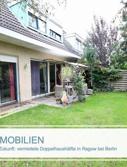Doppelhaushälfte auf großzügigem Grundstück - Mittenwalde (Landkreis Dahme-Spreewald)