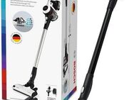 BOSCH Akku-Stielstaubsauger Unlimited 6 BKS6111P, Hygiene-Filter, 10 Jahre Motorgarantie, leicht, beutellos, Akku wechselbar, alle Bodenarten, hohe Saugkraft, lange Laufzeit, blau