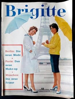 Brigitte Zeitschrift, Ausgabe 18 original von 1958 - Niederfischbach