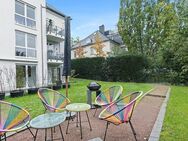 In der Stadt wohnen (fast) wie im eigenen Haus. Große Terrasse, Garten, 4 Zimmer, bezugsfrei! - Wiesbaden