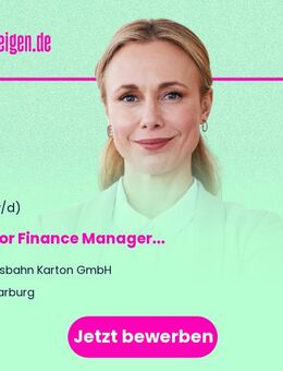 Junior Finance Manager (m/w/d) - Diemelstadt