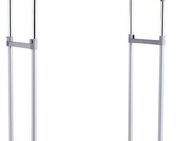 Zeller Present Kleiderständer, auf Rollen, höhenverstellbar 93,5-170 cm