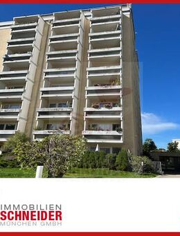 IMMOBILIEN SCHNEIDER - Kapitalanlage - schönes 1 Zimmer Appartement mit Süd-Balkon - München