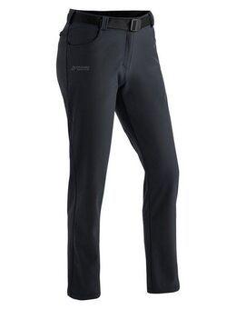 Maier Sports Funktionshose Perlit W warme Damen Softshellhose, Winter Outdoorhose, winddicht, Regular Fit