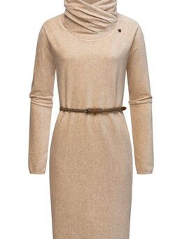 Ragwear Sweatkleid Belita warmes Cord-Kleid mit breitem Schlauchkragen