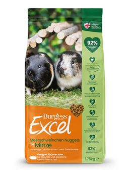 Burgess Excel Adult Meerschweinchen-Nuggets mit Minze - 1,75 kg