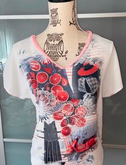 Gerry Weber Bluse in Rosa mit Streifen & Print – sommerlich & leicht - Braunschweig