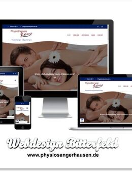 Firmenhomepage, Webseite, Homepage für Physiotherapeut erstellen - Bitterfeld-Wolfen Bitterfeld
