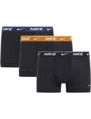 Nike Underwear Trunk TRUNK 3PK (Packung, 3-St., 3er) mit farbigem NIKE Logo-Elastikbund in 00000