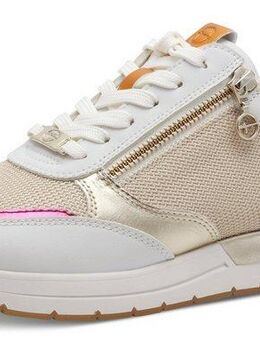 Tamaris Keilsneaker, Freizeitschuh, Halbschuh, in schmaler Form, vegane Verarbeitung